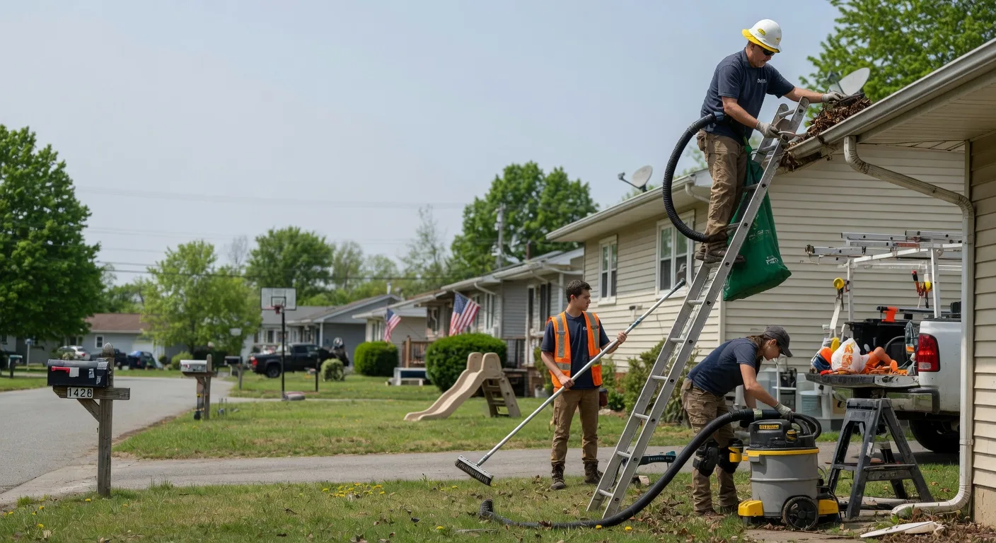Gutter Installation in Claypool, IN near me